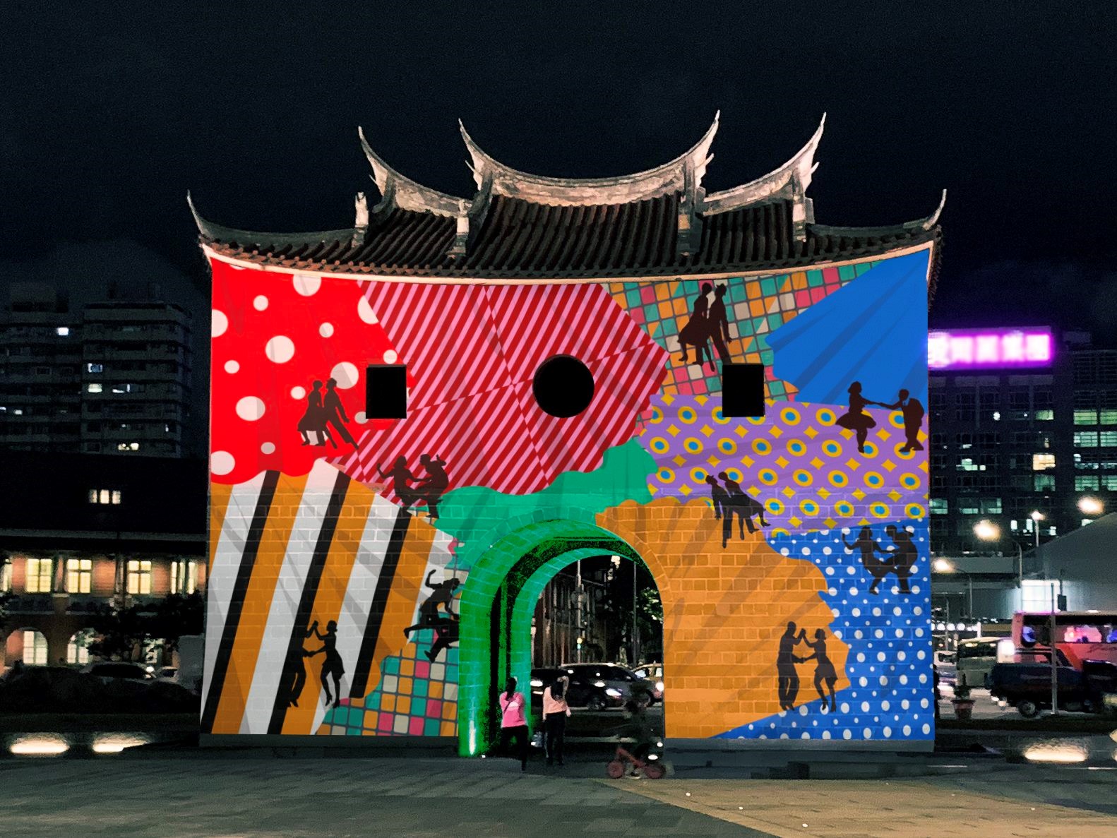 台北 首度360度全四面投影 主視覺實體燈飾 19台北燈節 16日科技與光雕華麗登場 好想去喔 台北 首度360度全四面投影 主視覺實體燈飾 19台北燈節 16日科技與光雕華麗登場 好想去喔
