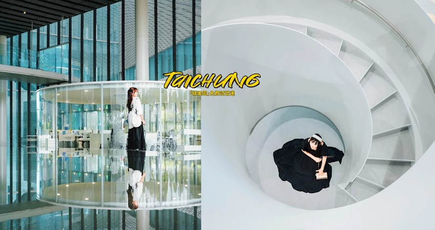 【台中】最潮打卡聖地！「綠美圖」免費試營運，森林漂浮圖書館＆美術館超好拍超放鬆，光影建築美學＋互動展覽搶先玩，排隊也要來！